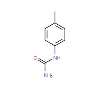 p-Tolylurea (CAS 622-51-5) - chemical structure image