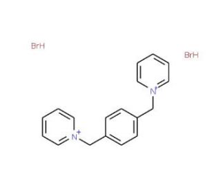 p-Xylene-bis(N-pyridinium bromide) (CAS 14208-10-7) - chemical structure image