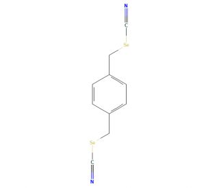 p-Xyleneselenocyanate (CAS 85539-83-9) - chemical structure image
