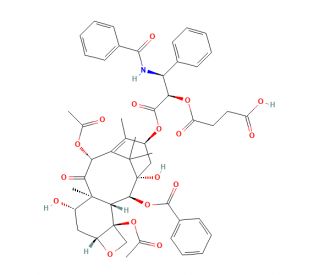 Paclitaxel Succinate (CAS 117527-50-1) - chemical structure image