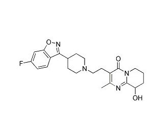 Paliperidone (CAS 144598-75-4) - chemical structure image