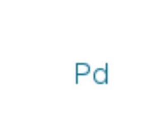 Palladium 10% on Carbon (wetted with ca. 55% Water) (CAS 7440-05-3) - chemical structure image