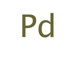 Palladium black (CAS 7440-05-3) - chemical structure image