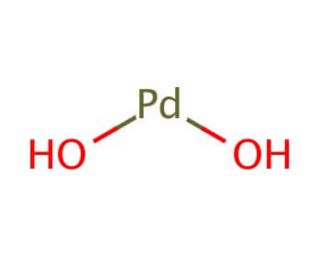 Palladium hydroxide on carbon (CAS 12135-22-7) - chemical structure image