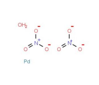 Palladium(II) Nitrate (CAS 313222-87-6) - chemical structure image