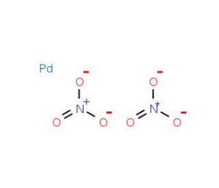 Palladium(II) nitrate solution (CAS 10102-05-3) - chemical structure image