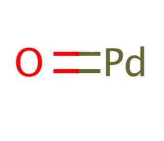 Palladium(II) oxide (CAS 1314-08-5) - chemical structure image