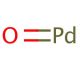 Palladium(II) oxide (CAS 1314-08-5) - chemical structure image