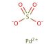 Palladium(II) sulfate (CAS 13566-03-5) - chemical structure image