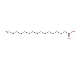 Palmitic Acid (CAS 57-10-3) - chemical structure image