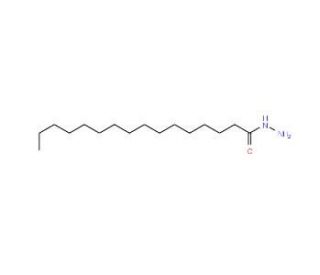 Palmitic acid hydrazide (CAS 2619-88-7) - chemical structure image