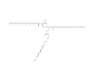 Palmitoyl-S-[2,3-bis(palmitoyloxy)-(2RS)-propyl]-L-cysteine (CAS 70512-46-8) - chemical structure image