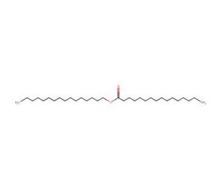 Palmityl palmitate (CAS 540-10-3) - chemical structure image
