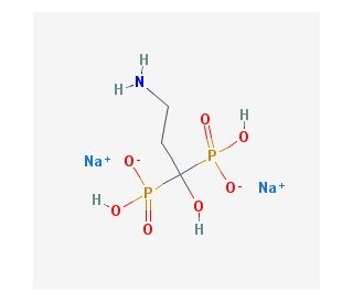Pamidronate disodium salt (CAS 57248-88-1) - chemical structure image