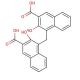 Pamoic acid (CAS 130-85-8) - chemical structure image