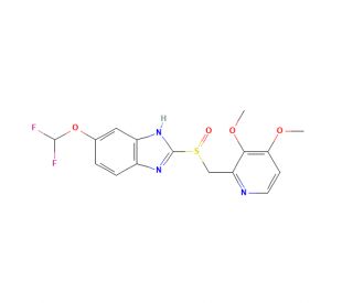 Pantoprazole (CAS 102625-70-7) - chemical structure image