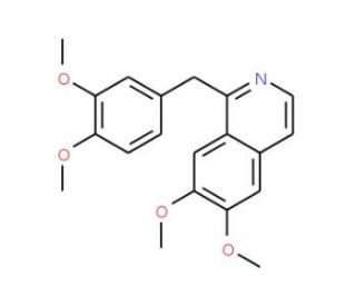 Papaverine (CAS 58-74-2) - chemical structure image
