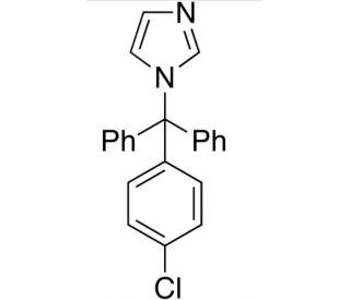 para-Clotrimazole Isomer (CAS 23593-71-7) - chemical structure image