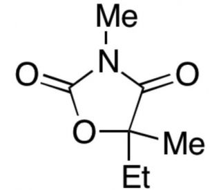 Paramethadione (CAS 115-67-3) - chemical structure image