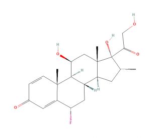 Paramethasone - chemical structure image