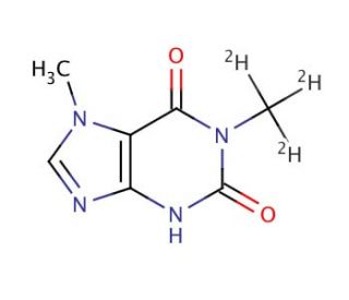Paraxanthine-1-methyl-d3 (CAS 188297-90-7) - chemical structure image