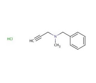 Pargyline hydrochloride (CAS 306-07-0) - chemical structure image