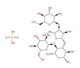 Paromomycin Sulfate (CAS 1263-89-4) - chemical structure image