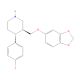 Paroxetine (CAS 61869-08-7) - chemical structure image