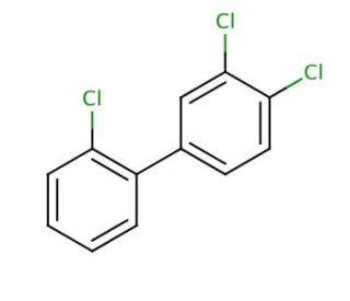 PCB No 33 (CAS 38444-86-9) - chemical structure image