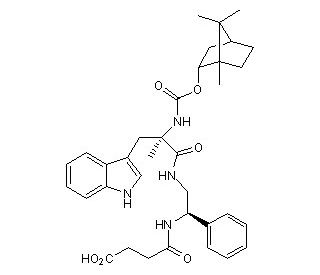 PD 135158 (CAS 130325-35-8) - chemical structure image