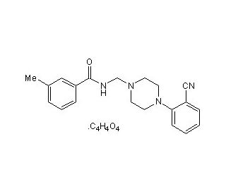 PD 168077 maleate (CAS 190383-31-4) - chemical structure image