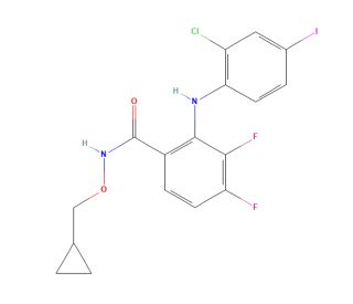 PD 184,352 (CAS 212631-79-3) - chemical structure image