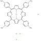Pd(II) meso-Tetra(N-Methyl-4-Pyridyl) Porphine Tetrachloride - chemical structure image