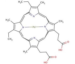 Pd(II) Mesoporphyrin IX (CAS 40680-45-3) - chemical structure image
