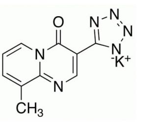 Pemirolast Potassium Salt (CAS 100299-08-9) - chemical structure image