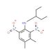Pendimethalin (CAS 40487-42-1) - chemical structure image