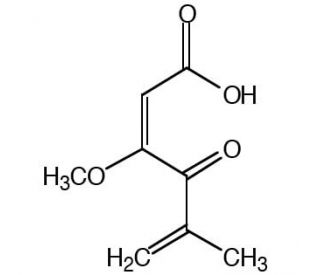 Penicillic acid (CAS 90-65-3) - chemical structure image
