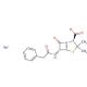 Penicillin G sodium salt (CAS 69-57-8) - chemical structure image