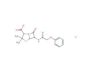 Penicillin V Potassium (CAS 132-98-9) - chemical structure image