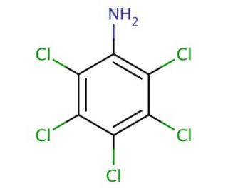 Pentachloroaniline (CAS 527-20-8) - chemical structure image