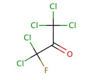 Pentachlorofluoroacetone (CAS 2378-08-7) - chemical structure image