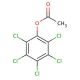 Pentachlorophenyl acetate (CAS 1441-02-7) - chemical structure image