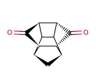 Pentacyclo[5.4.0.02,6.03,10.05,9]undecane-8,11-dione (CAS 2958-72-7) - chemical structure image