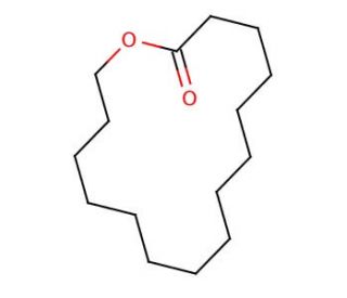 Pentadecanolide (CAS 106-02-5) - chemical structure image