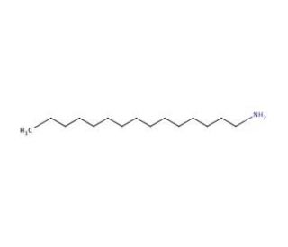 Pentadecylamine (CAS 2570-26-5) - chemical structure image