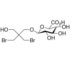 Pentaerythritol Dibromide &beta;-D-Glucuronide (CAS 1138247-37-6) - chemical structure image