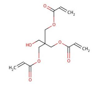 Pentaerythritol triacrylate (CAS 3524-68-3) - chemical structure image