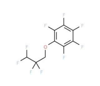 Pentafluoro(2,2,3,3-tetrafluoropropoxy)benzene (CAS 89847-87-0) - chemical structure image
