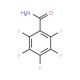 Pentafluorobenzamide (CAS 652-31-3) - chemical structure image