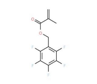 Pentafluorobenzyl methacrylate (CAS 114859-23-3) - chemical structure image